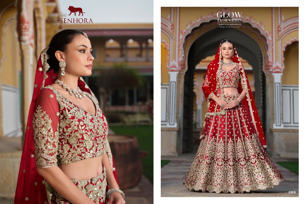 Senhora Sangam Wholesale Wedding Collection Lehengas