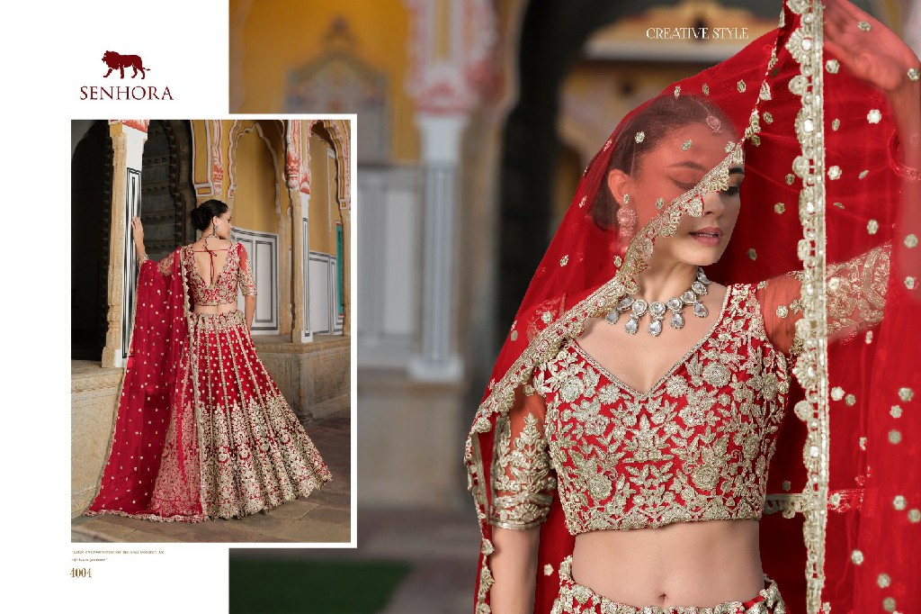 Senhora Sangam Wholesale Wedding Collection Lehengas