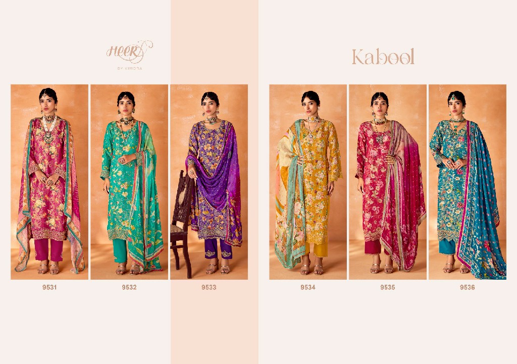 kabool vol 197 by kimora heer kanjivaram weaving traditional dress material