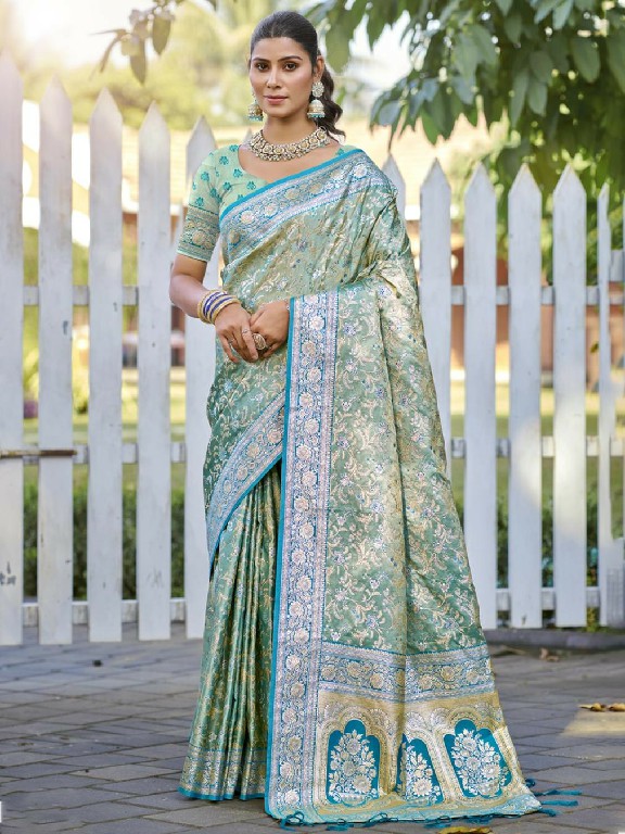 Bunawat Saraswati Wholesale Silk Ethnic Indian Sarees