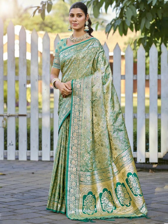 Bunawat Saraswati Wholesale Silk Ethnic Indian Sarees