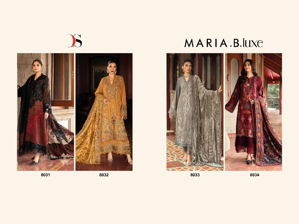 Deepsy Maria B Luxe Wholesale Viscose Reyon With Self Embroidery Pakistani Concept Suits