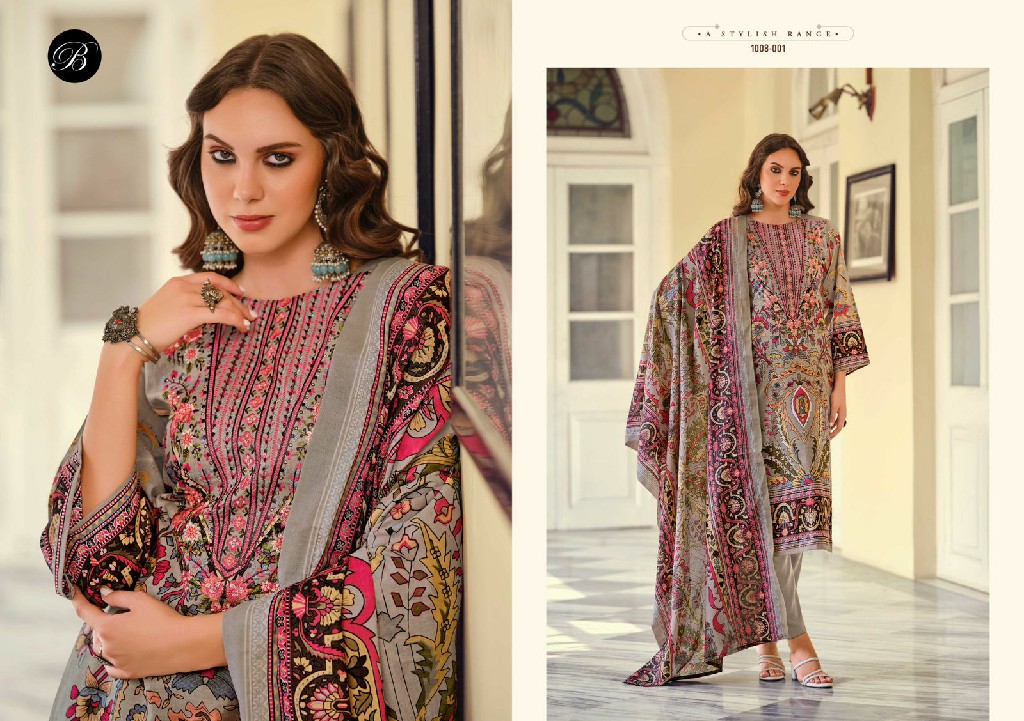 belliza designer naira vol 84 cotton digital prints salwar kameez