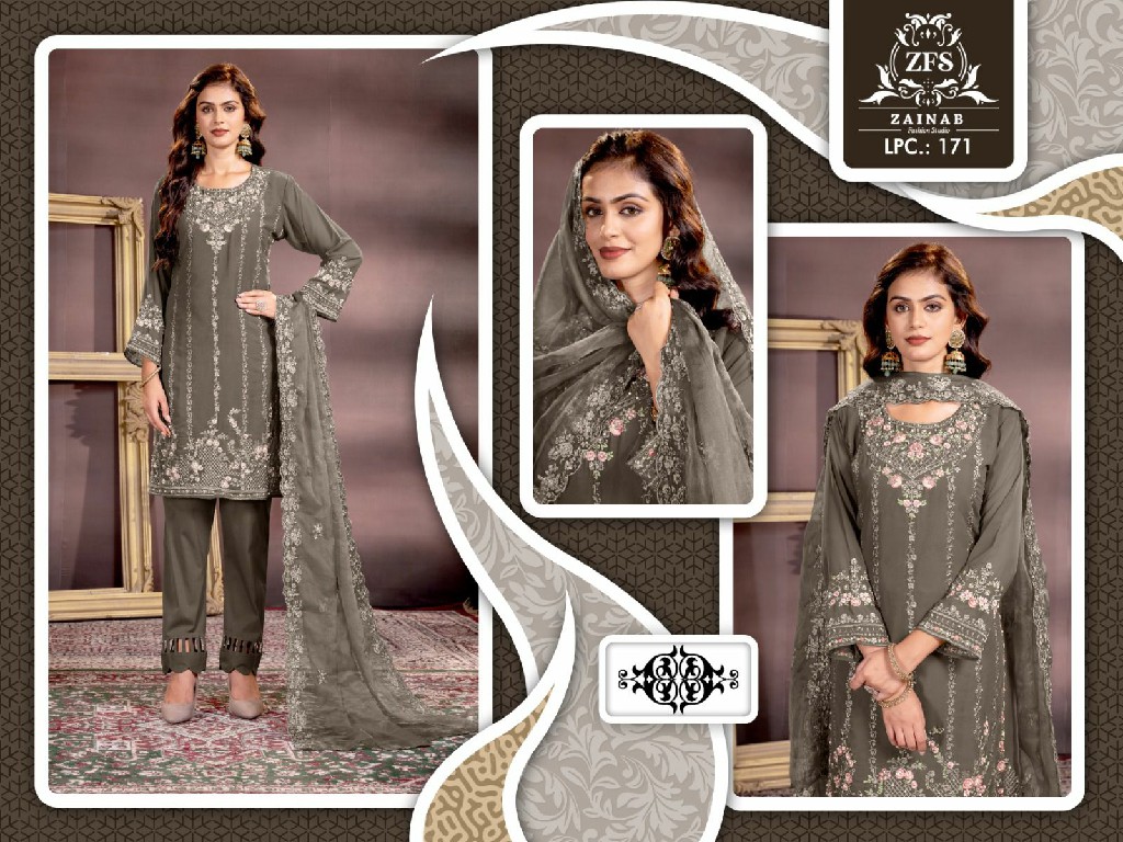 Zainab LPC-171 Wholesale Luxury Pret Formal Wear Collection