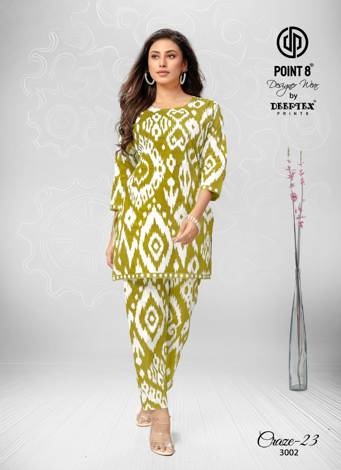 craze-23 vol 3 by deeptex prints unique cotton print readymade big size co-ord set