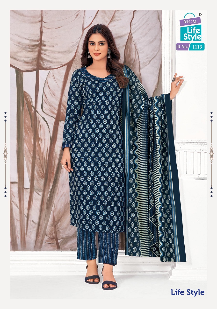 MCM Life Style Vol-11 Wholesale Cotton Printed Dress Material