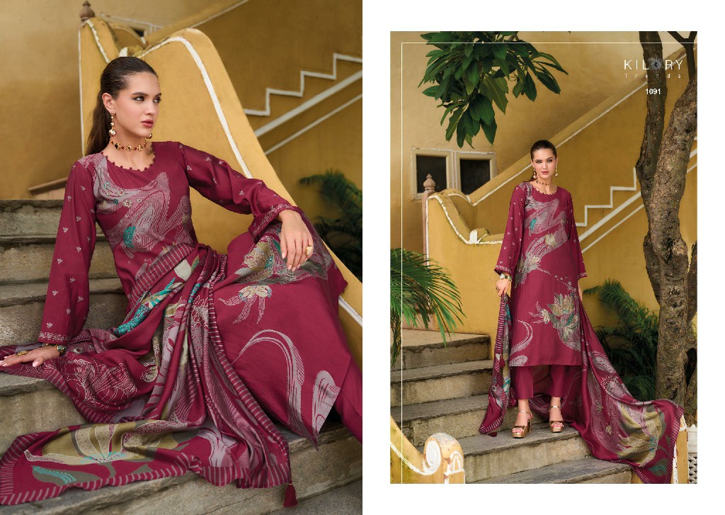 kilory trends hot millions viscose modal silk casual dress material exports