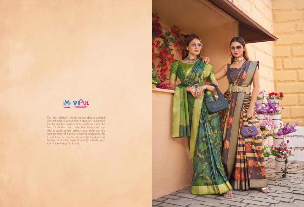 verna silk by vipul 87102-87109 shop trendy saree online at affordable prices