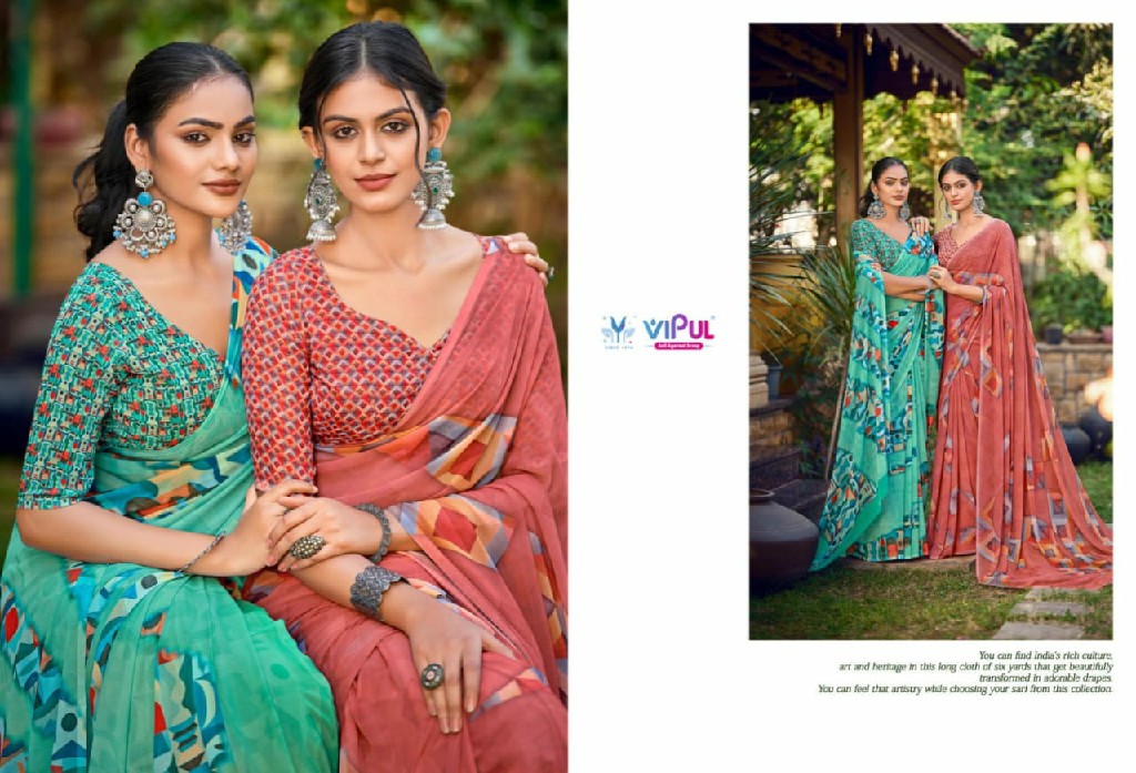 vipul uditi 86976-86987 weightless pattern summer beauty sarees