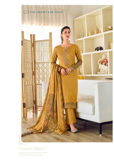 mughal by hermitage shop jam satin daily wear stylish dress material