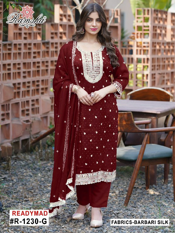 Ramsha R-1230 Wholesale Readymade Indian Pakistani Salwar Suits