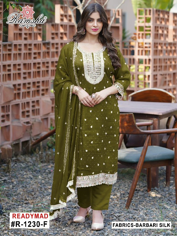 Ramsha R-1230 Wholesale Readymade Indian Pakistani Salwar Suits