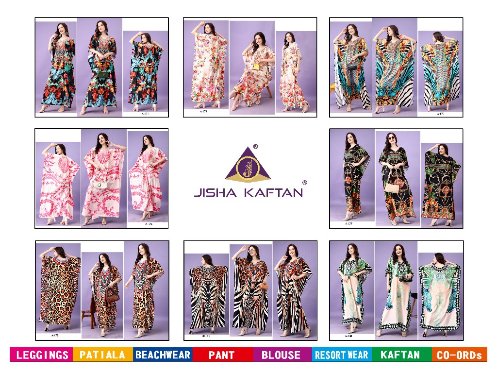 JELITE JISHA KAFTAN PREMIUM AFREEN KAFTAN VOL 10 WHOLESALER AND SUPPLIER