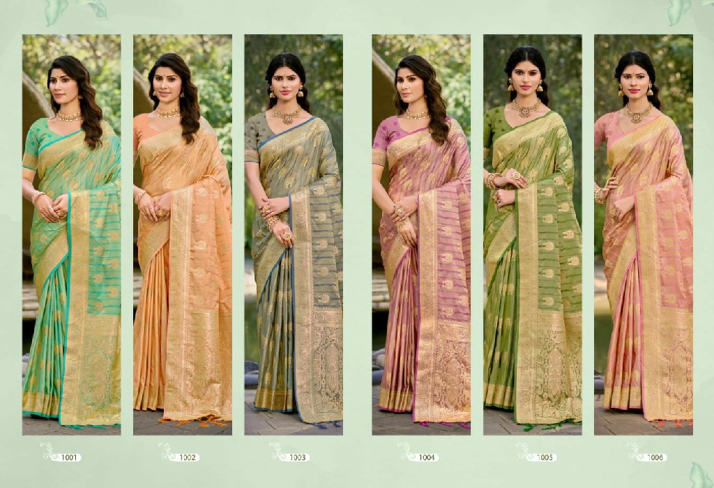 Bunawat Pitambari Wholesale Silk Fabrics Indian Ethnic Sarees