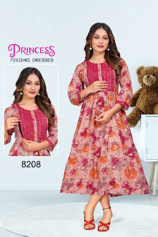 Hariyaali Princess Vol-3 Wholesale Two Tone Reyon Feeding Tops Combo