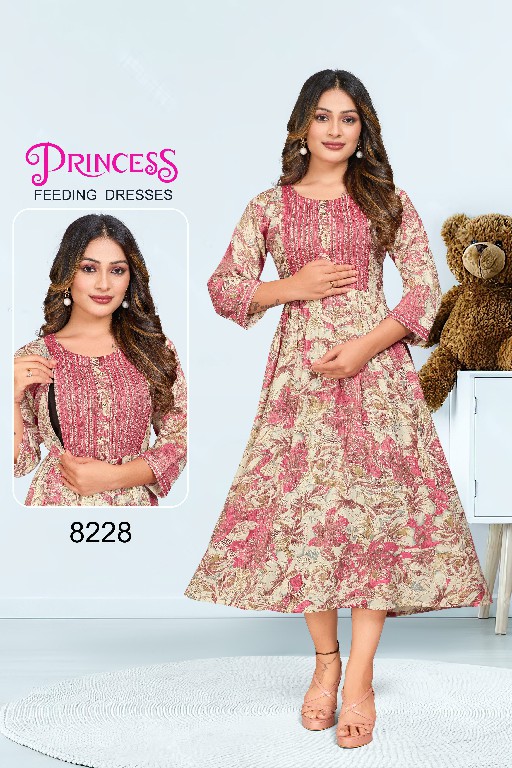 Hariyaali Princess Vol-3 Wholesale Two Tone Reyon Feeding Tops Combo