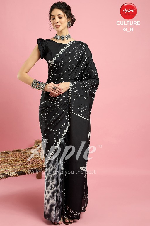 Apple Culture G Wholesale French Crepe Ethnic Indian Sarees