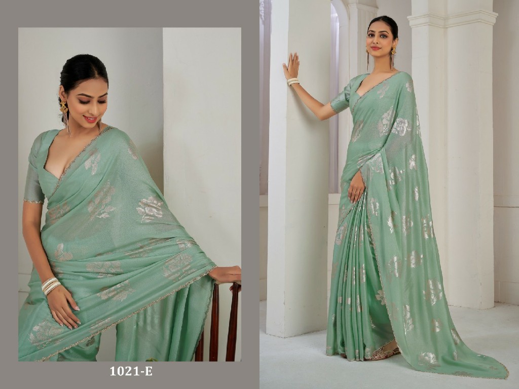 Mehak 1021A To 1021E Colour Wholesale Party Wear Ethnic Sarees