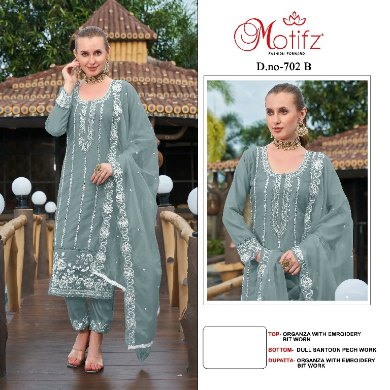 Motifz D.no 702 Wholesale Indian Pakistani Concept Salwar Suits