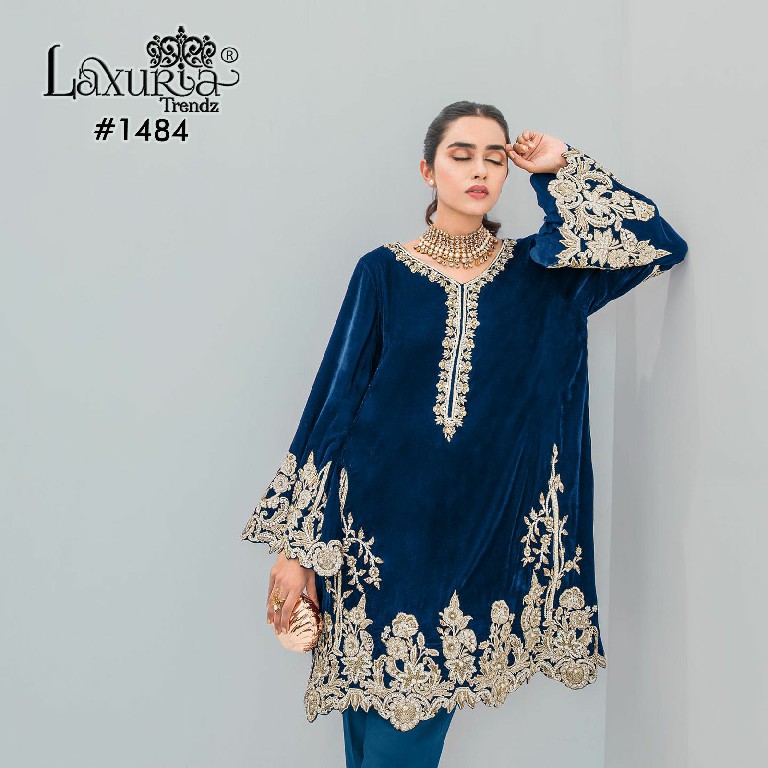 Laxuria D.no 1484 Wholesale Laxuria Trendz Launch Special Winter Collection