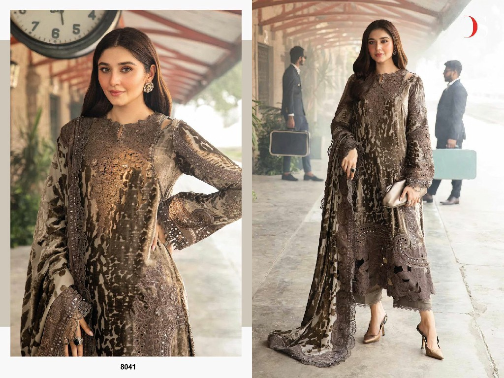 Deepsy Maria B Luxe Vol-2 Wholesale Viscose Reyon With Self Embroidery Pakistani Concept Suits