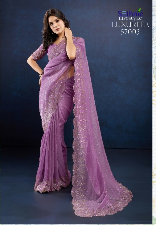 Sethnic Luxurita Elite Wholesale Function Wear Indian Sarees