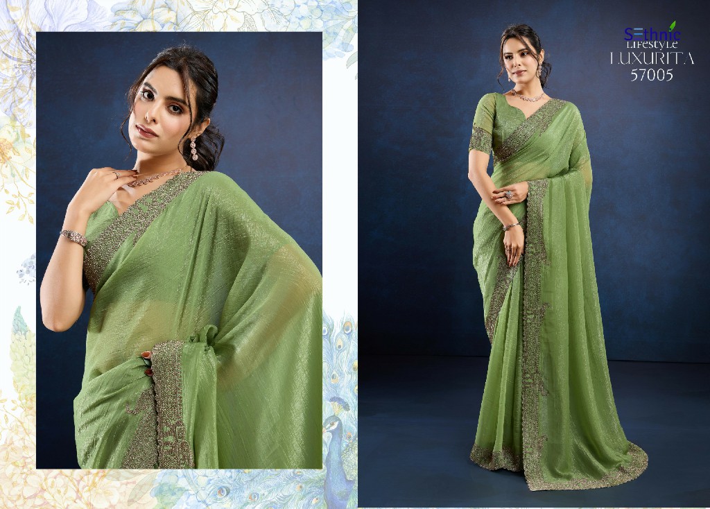 Sethnic Luxurita Elite Wholesale Function Wear Indian Sarees