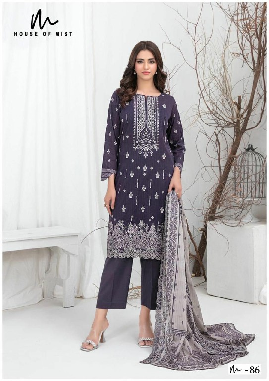 House Of Mist Ghazal Vol-9 Wholesale Cotton Printed Dress Material