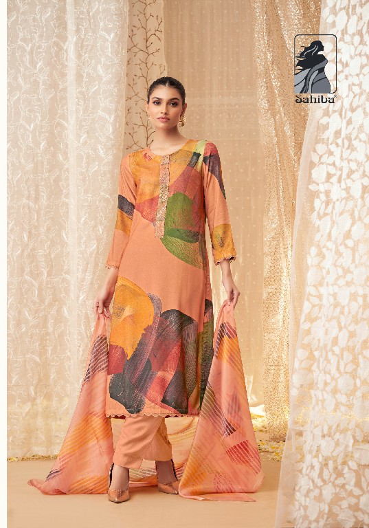 Sahiba Uzma Wholesale Unique Muslin Salwar Kameez