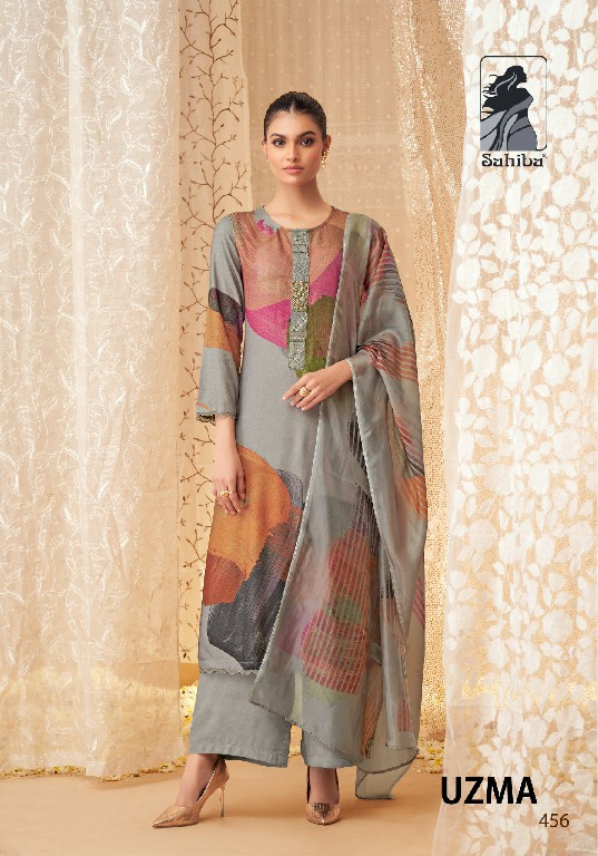 Sahiba Uzma Wholesale Unique Muslin Salwar Kameez