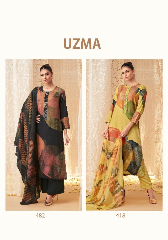 Sahiba Uzma Wholesale Unique Muslin Salwar Kameez