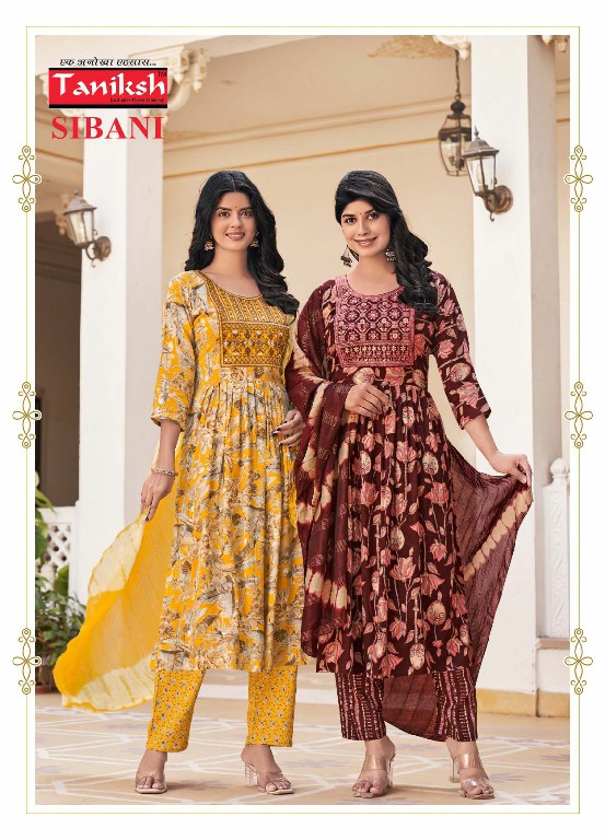 Taniksh Sibani Vol-7 Wholesale Skivansh Embroidery Work Readymade Suits