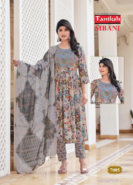 Taniksh Sibani Vol-7 Wholesale Skivansh Embroidery Work Readymade Suits