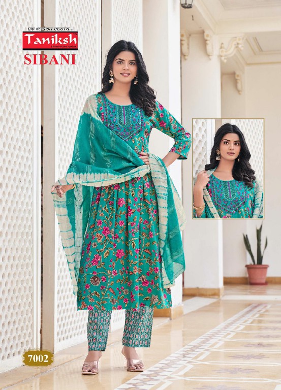 Taniksh Sibani Vol-7 Wholesale Skivansh Embroidery Work Readymade Suits