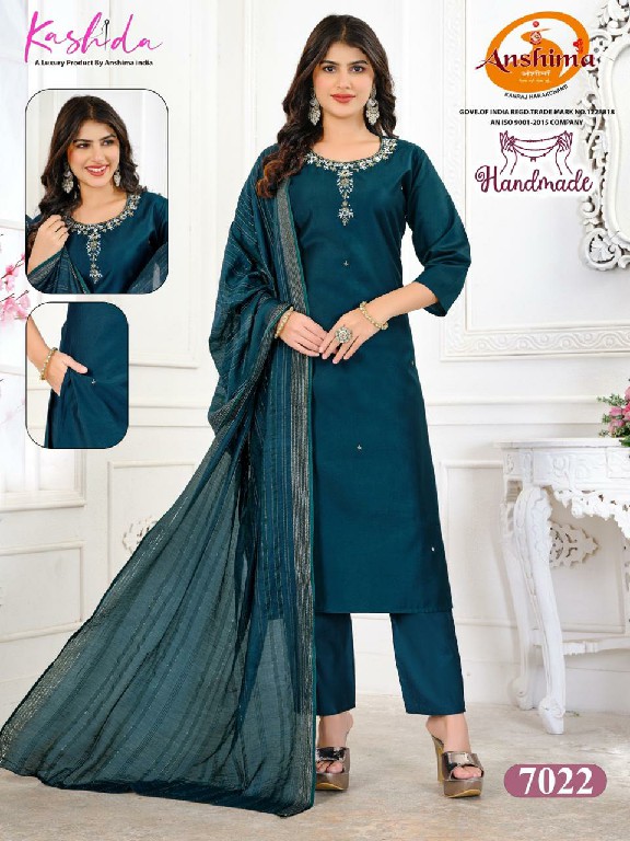 Kashida Handmade Vol-1 Wholesale Readymade 3 Piece Salwar Kameez