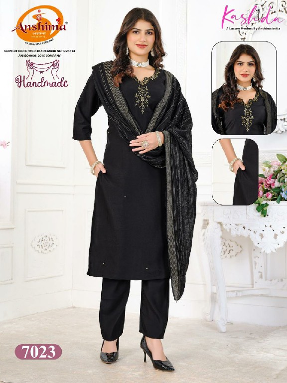 Kashida Handmade Vol-1 Wholesale Readymade 3 Piece Salwar Kameez