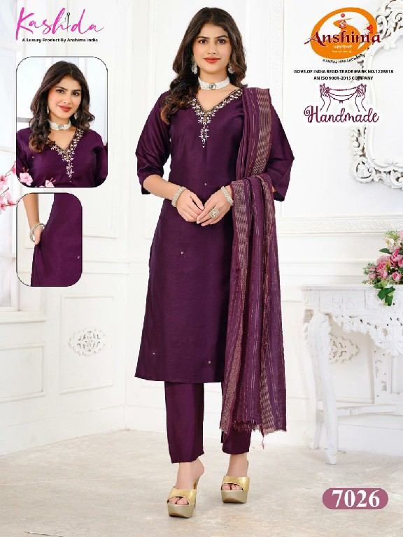 Kashida Handmade Vol-1 Wholesale Readymade 3 Piece Salwar Kameez