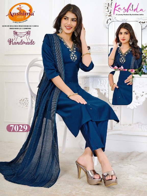 Kashida Handmade Vol-1 Wholesale Readymade 3 Piece Salwar Kameez