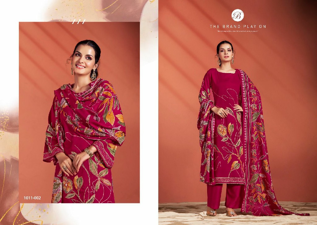 Belliza Samaira Vol-2 Wholesale Pure Viscose Reyon With Handwork Dress Material