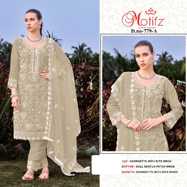 Motifz D.no 779 Wholesale Indian Pakistani Concept Salwar Suits