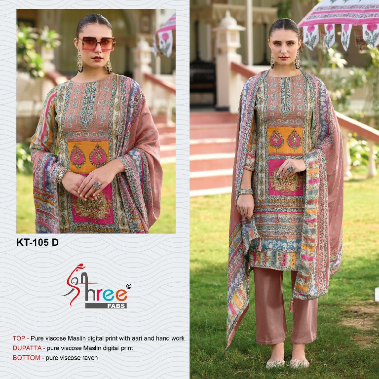 Shree Fabs KT-105 Wholesale Indian Pakistani Concept Salwar Suits