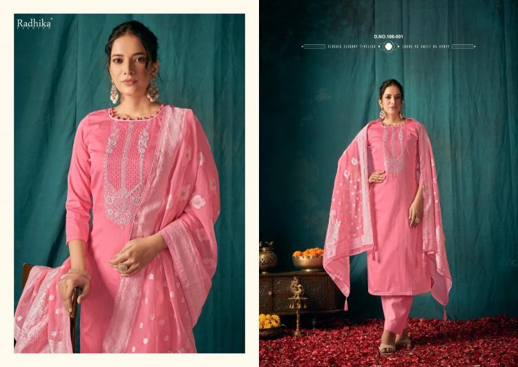 cycle vol 3 by azara radhika fashion zam cotton luxurious 3pcs dress for women