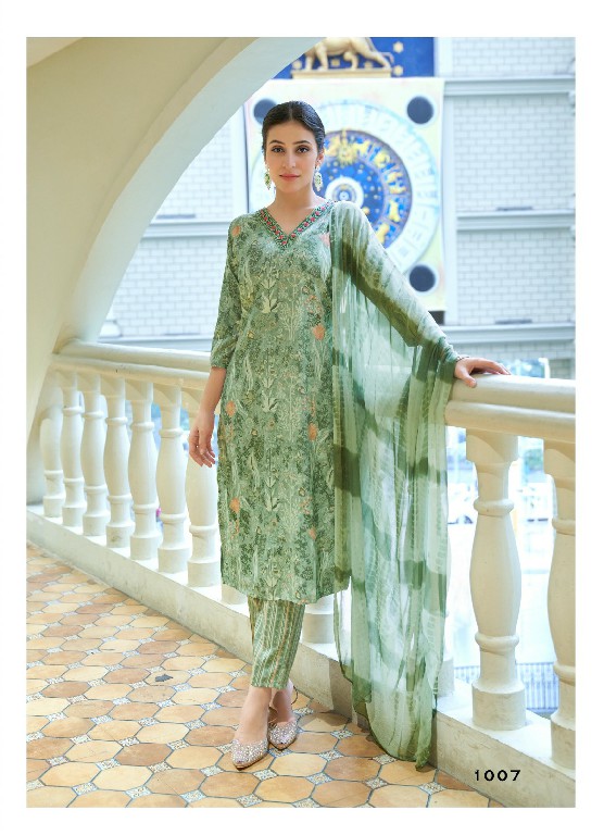 Mystic 9 Padma Vol-1 Wholesale Straight Cut Kurti With Pant And Dupatta