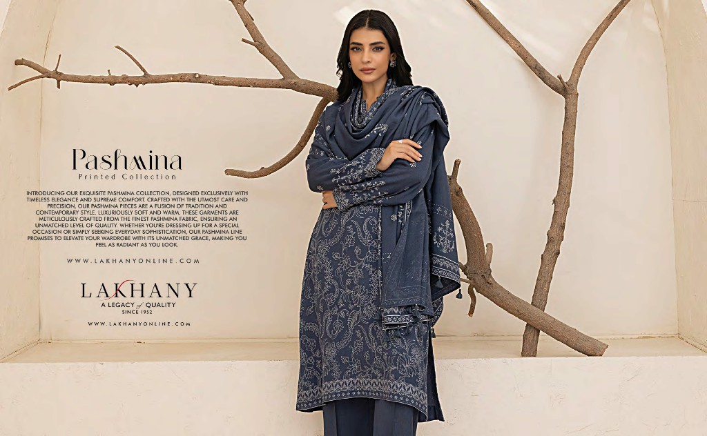 Lakhany Pashmina Printed Collection Original Pakistani Suits