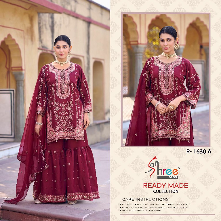 Shree Fabs R-1630 Wholesale Readymade Indian Pakistani Salwar Suits