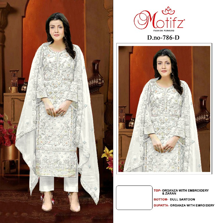 Motifz D.no 786 Wholesale Indian Pakistani Concept Salwar Suits