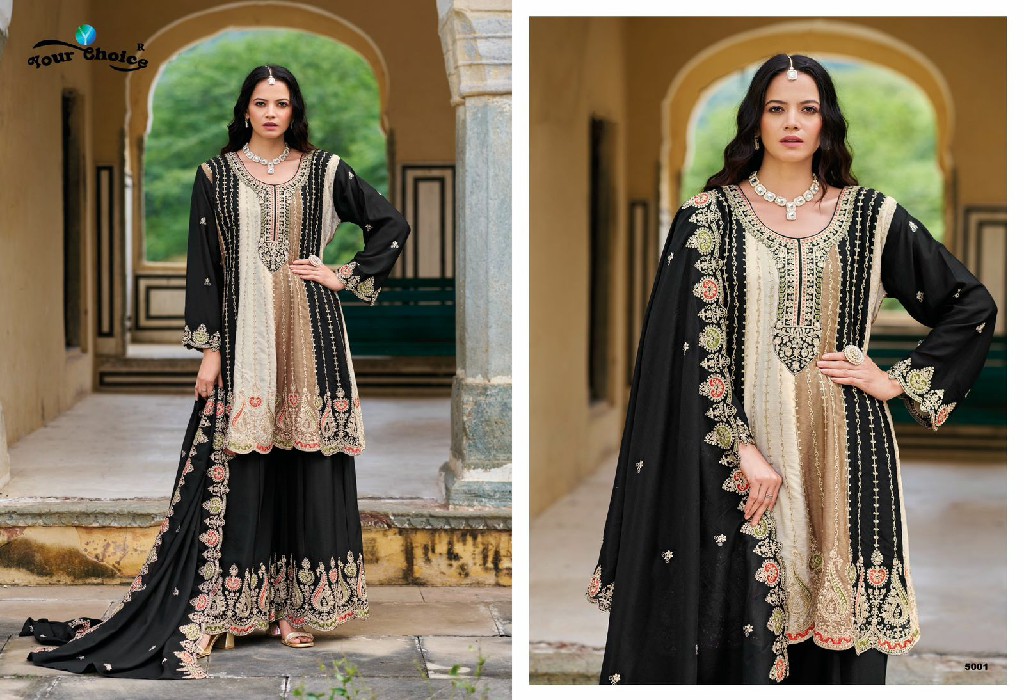 Your Choice Orra Vol-5 Wholesale Festive Special Free Size Stitched Suits