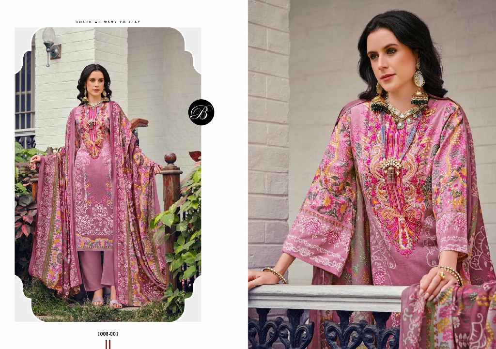 belliza designer naira vol 85 cotton digital prints salwar kameez