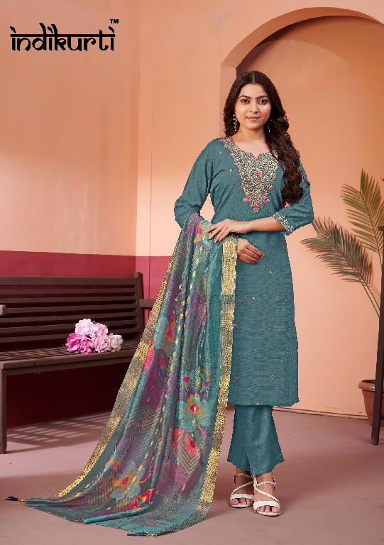 Indikurti Soniya Vol-3 Wholesale Readymade 3 Piece Salwar Suits Combo