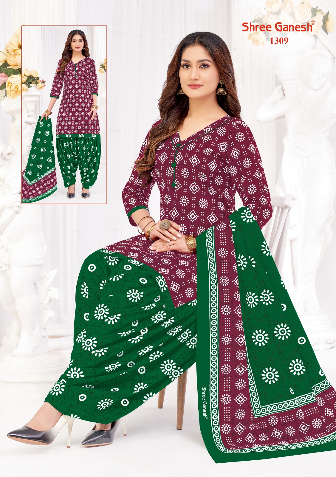 Shree Ganesh Paridhan Vol-3 Wholesale Pure Cotton Printed Dress Material